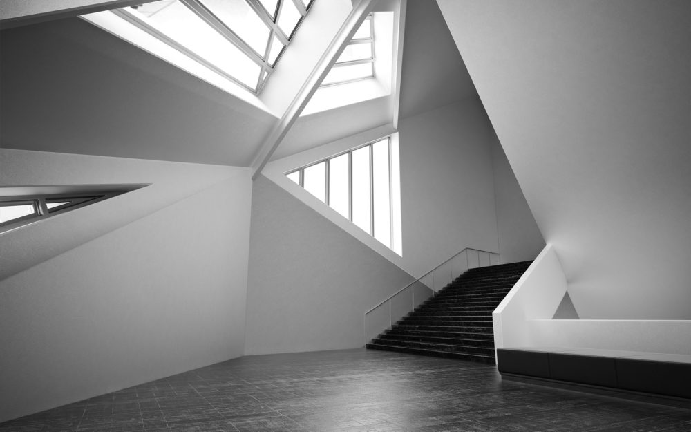 Treppe im Gebäude, Treppenhaus
