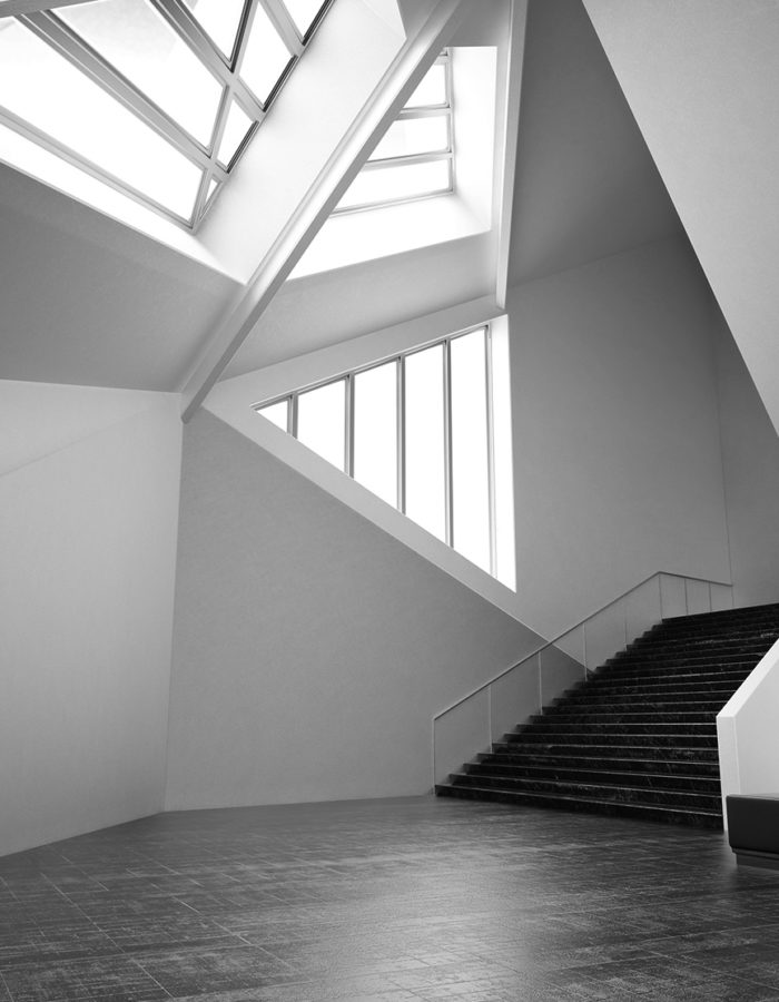 Treppe im Gebäude, Treppenhaus